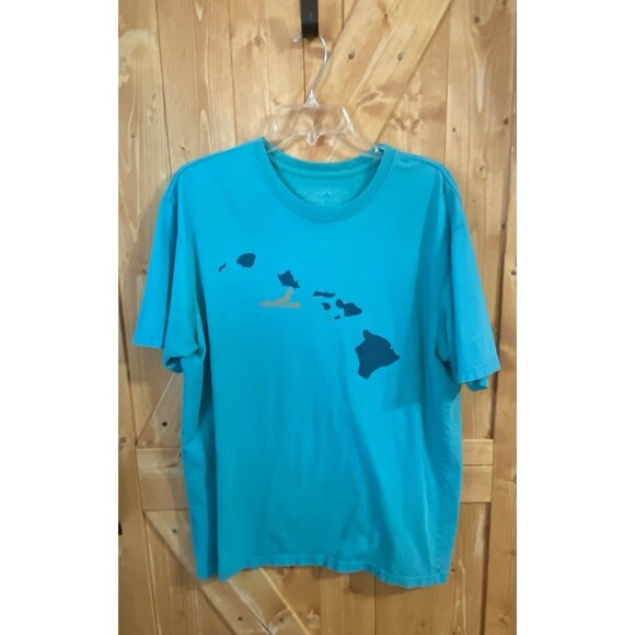 Vintage Patagonia Honolulu Hawaii Hawaiian Islands Oahu Waikiki TShirt Mens L - Picture 1 of 8
